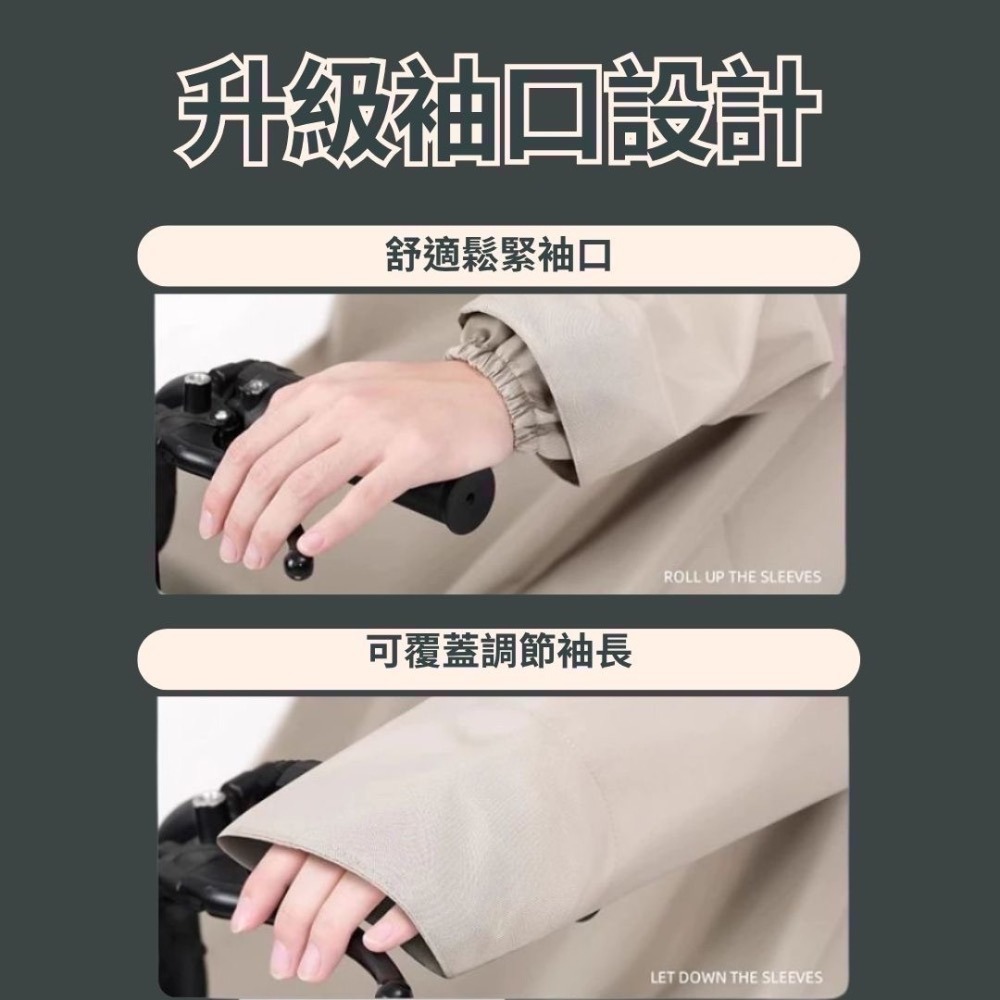 【限時購】牛津布面秒穿機車雨衣2件（平均一件$249)-細節圖6
