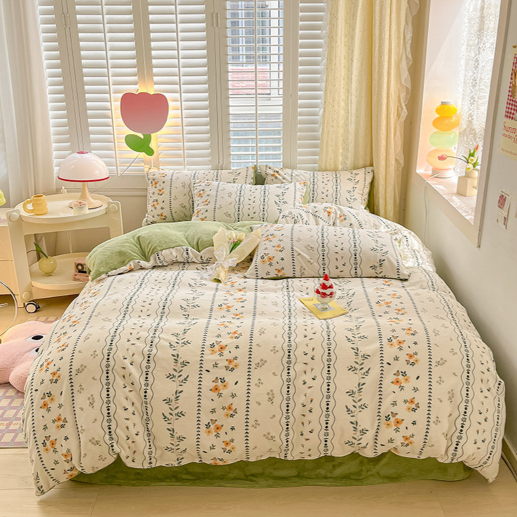 【7-ELEVEN 門市團購】軟軟牛奶絨暖暖床包四件套-細節圖4