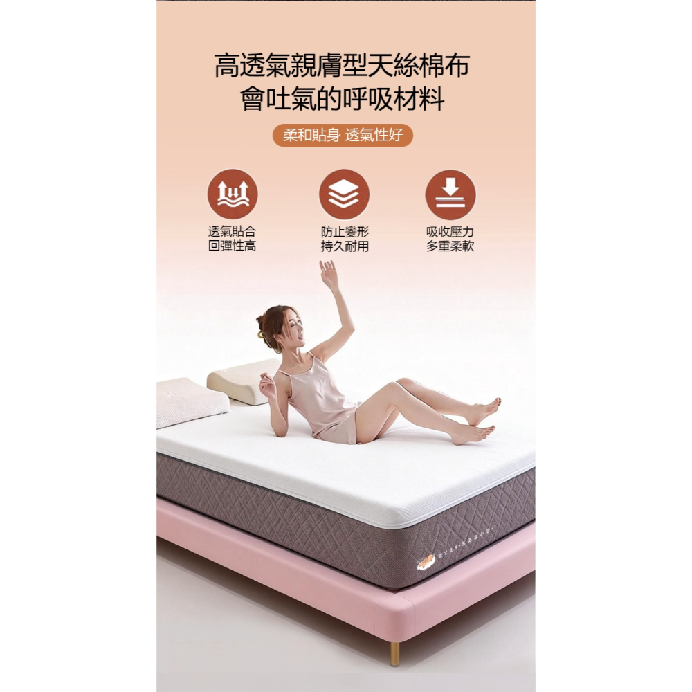 【卡皮巴拉】ip聯名可拆式床墊-細節圖6