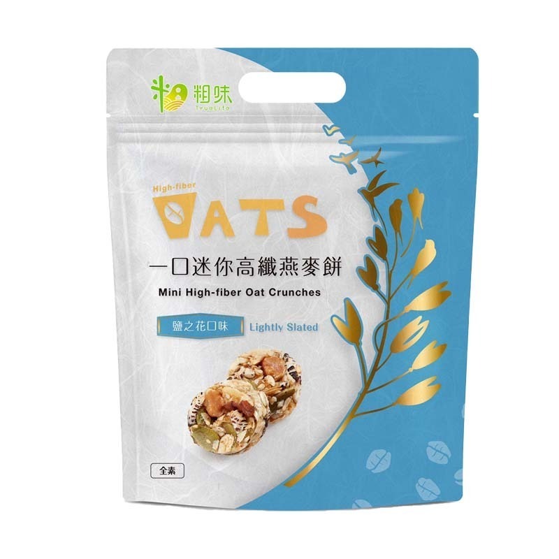 【限時購】【粗味生活】鹽之花高纖燕麥餅3袋組-細節圖2