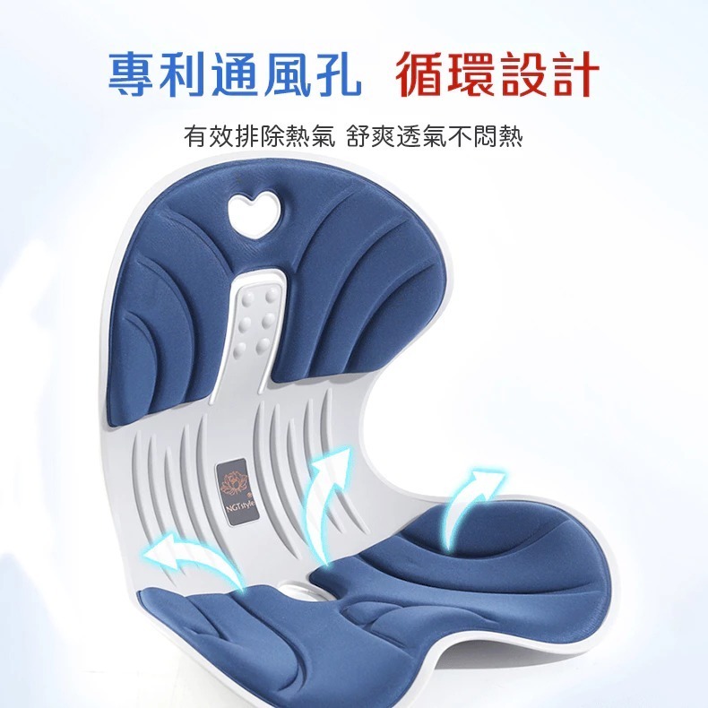 【限時購】舒壓防駝護腰坐墊-細節圖3