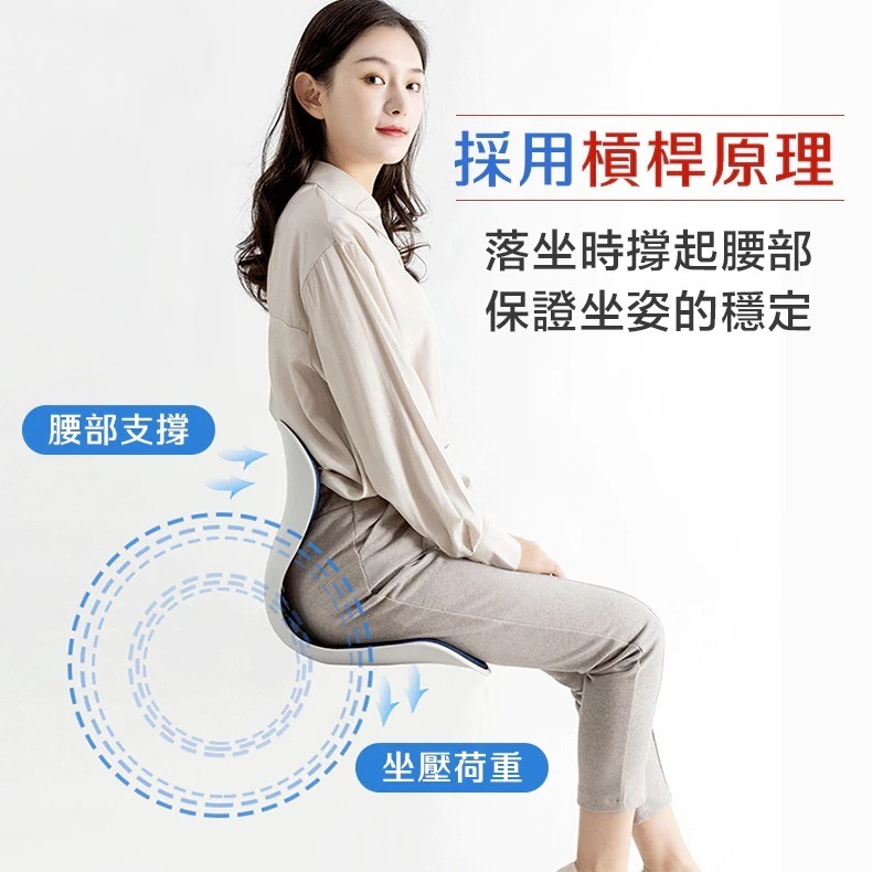 【限時購】舒壓防駝護腰坐墊-細節圖8
