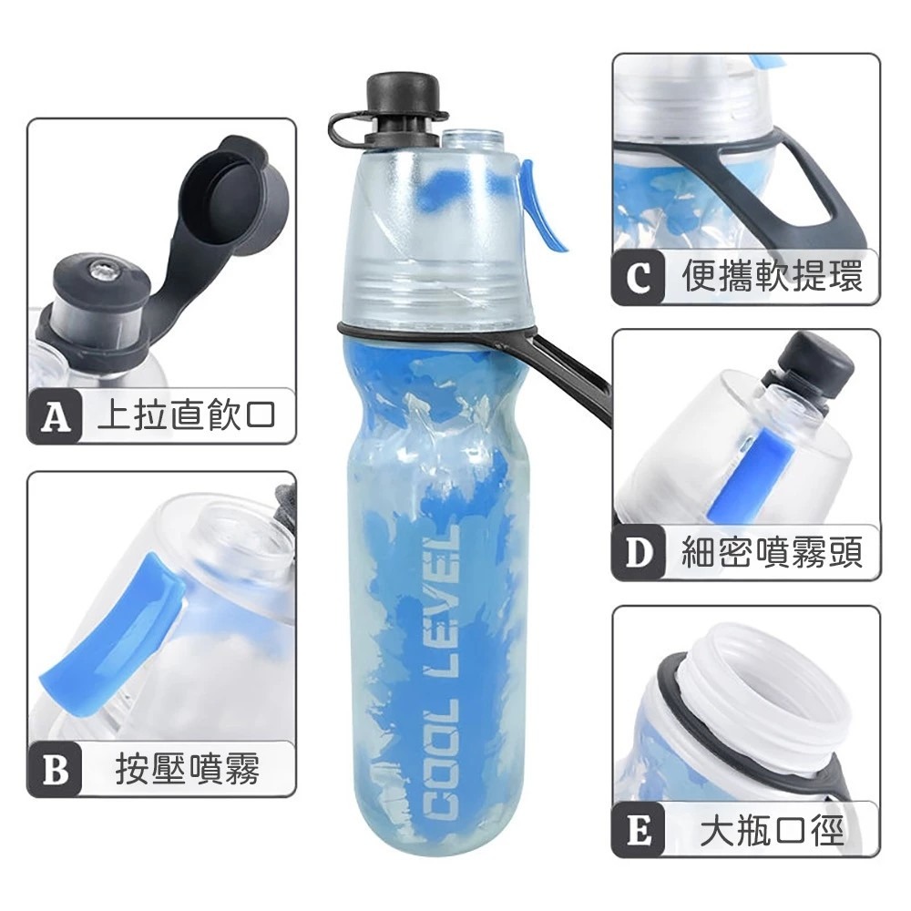 5H保冷 噴霧直飲水壺-細節圖9