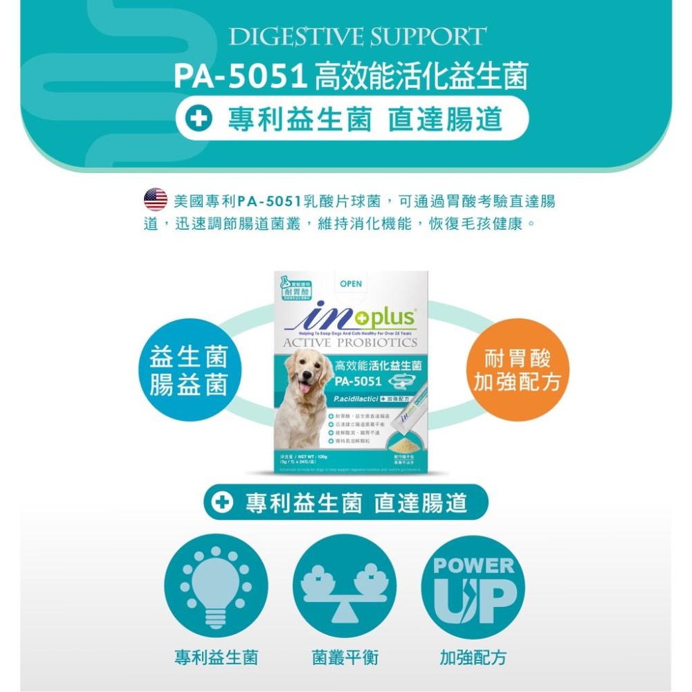 ##毛小孩星球##  犬用益生菌 INPLUS 狗用益生菌-細節圖2
