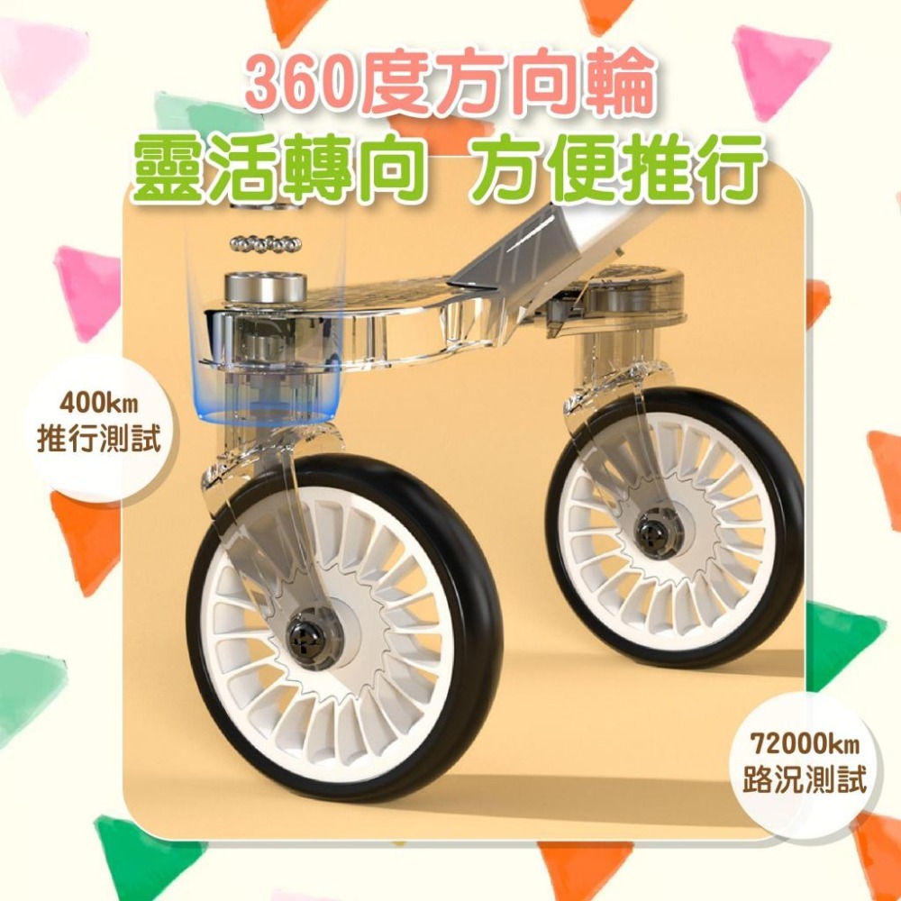 【毛小孩星球】◆雙向極輕高景觀嬰兒推車◆多色可選 一鍵收合 便利性高 嬰兒手推車 可坐可躺舒適度佳-細節圖2