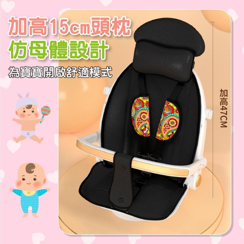 【毛小孩星球】◆雙向極輕高景觀嬰兒推車◆多色可選 一鍵收合 便利性高 嬰兒手推車 可坐可躺舒適度佳-細節圖6