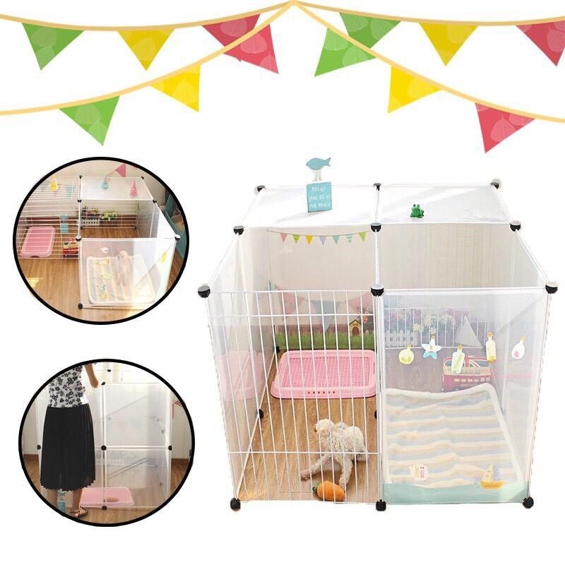 【毛小孩星球】透明自由組合圍欄 好收納 空間好利用-細節圖3