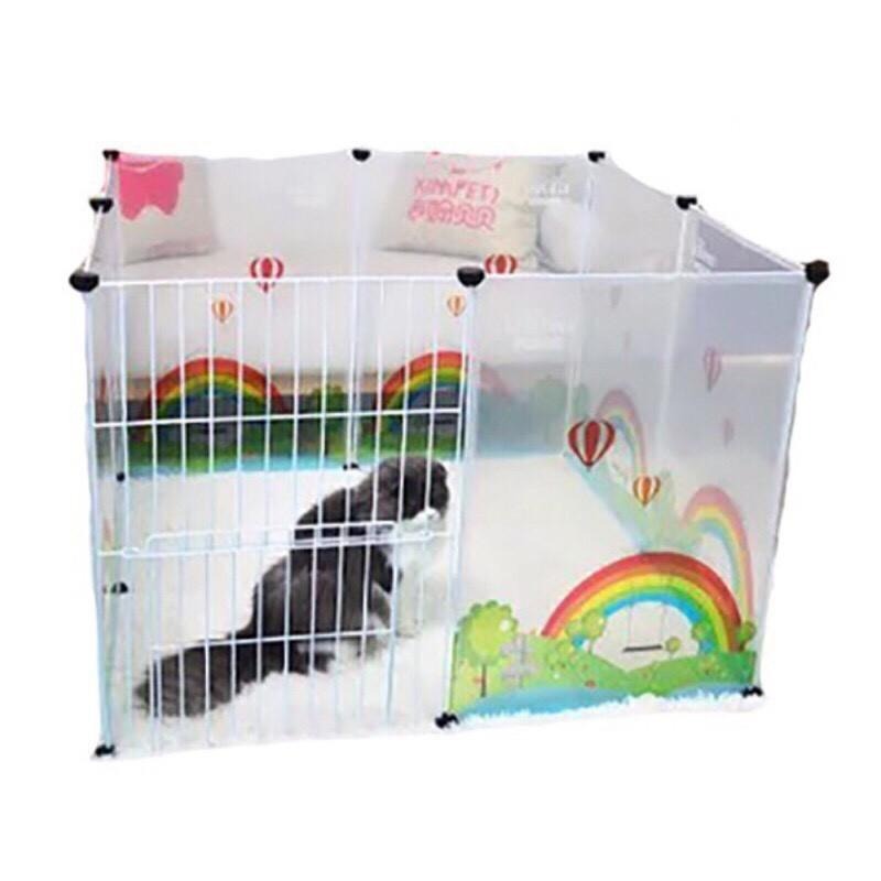 【毛小孩星球】透明自由組合圍欄 好收納 空間好利用-細節圖8