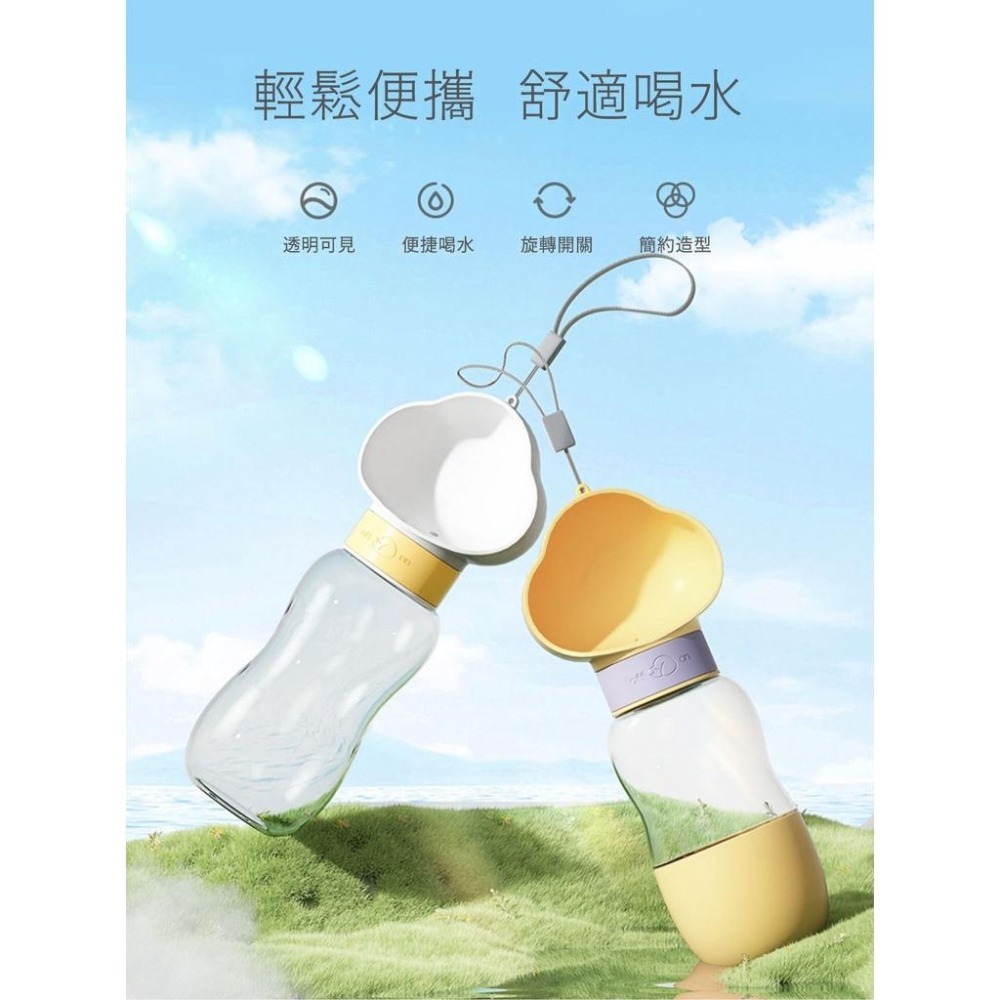 【毛小孩星球】狗狗外出水杯 狗水壺 便攜式隨行杯 遛狗水瓶 寵物飲水餵水喝水器用品-細節圖5