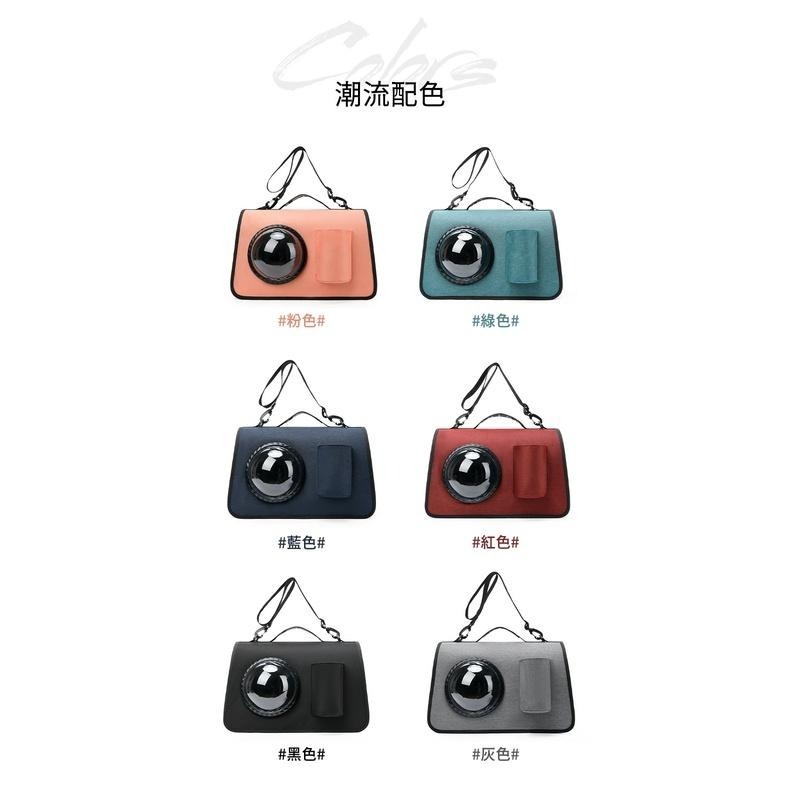 【毛小孩星球】透氣大容量寵物太空艙包 透氣寵物包 出行太空艙手提貓包貓咪單肩 單肩透氣寵物包-細節圖9