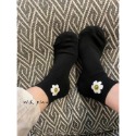 【W.K】韓國2024新款雛菊短襪-規格圖12