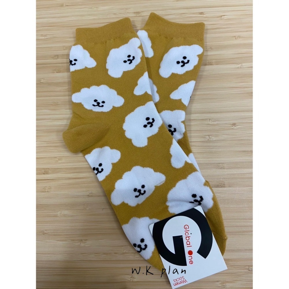 【W.K】韓國滿版動物中筒襪-細節圖5
