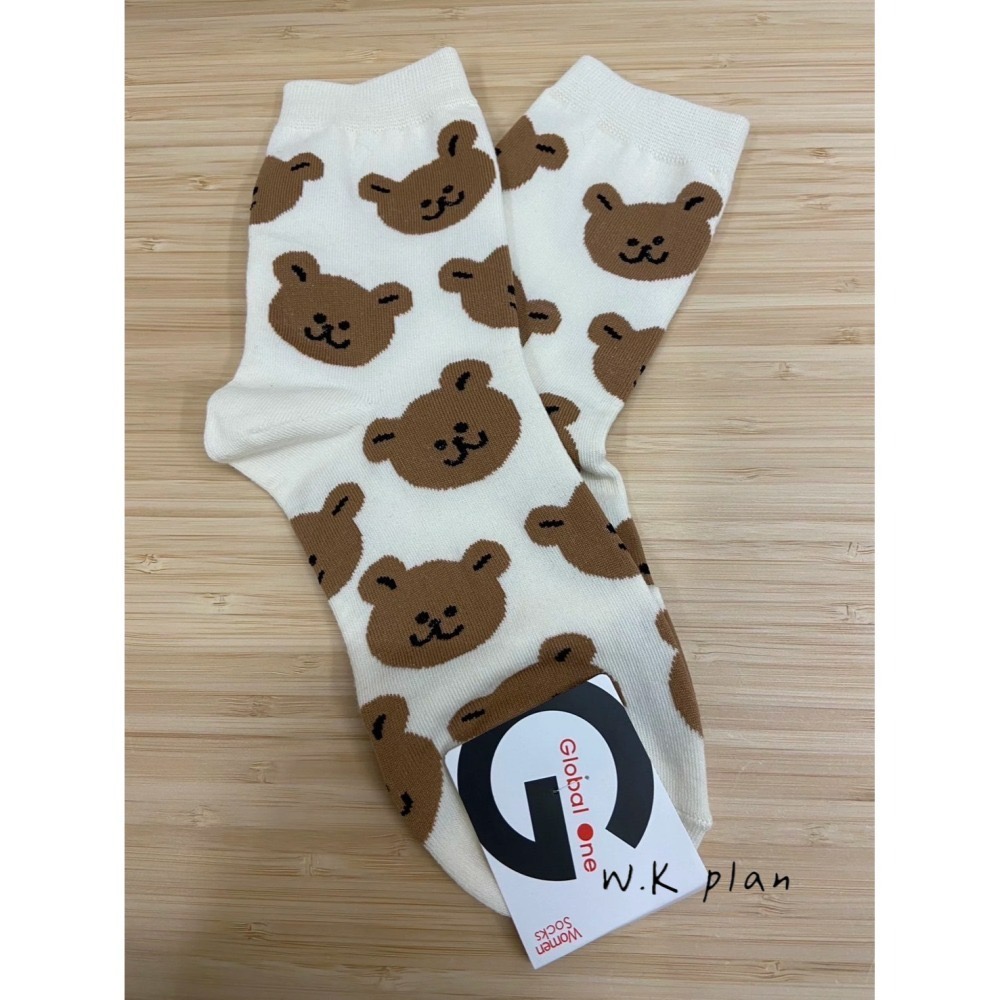 【W.K】韓國滿版動物中筒襪-細節圖6