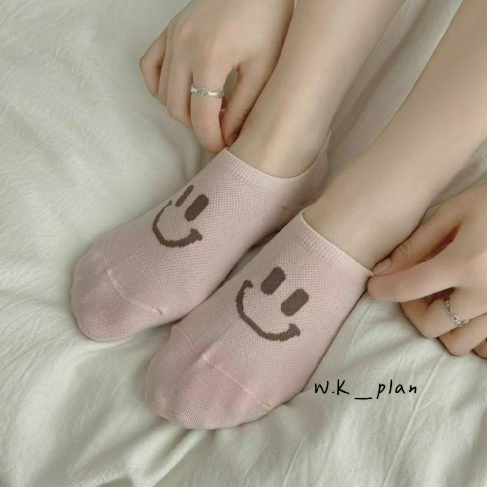 【W.K】韓國夏季新款表情隱形襪-細節圖5