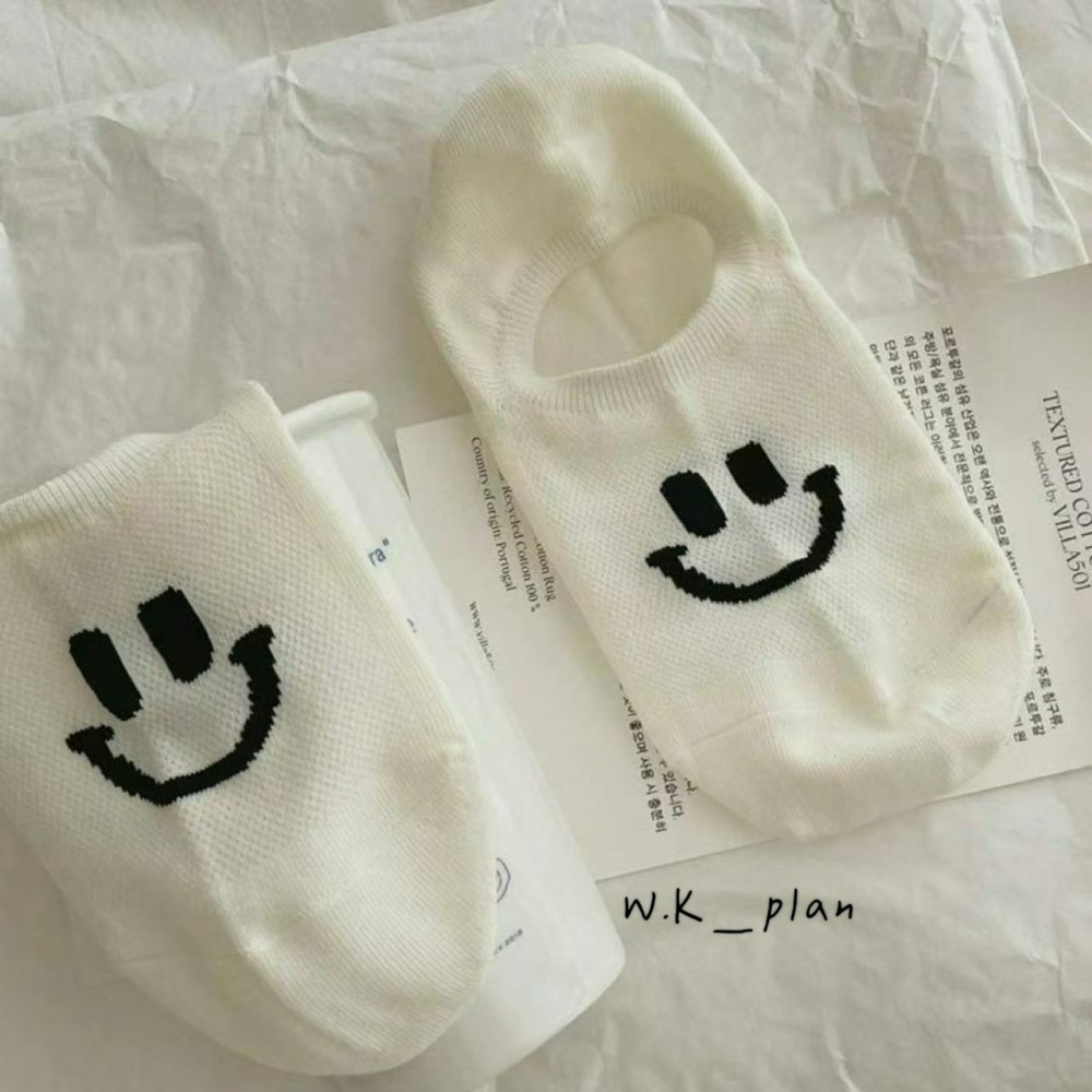【W.K】韓國夏季新款表情隱形襪-細節圖6