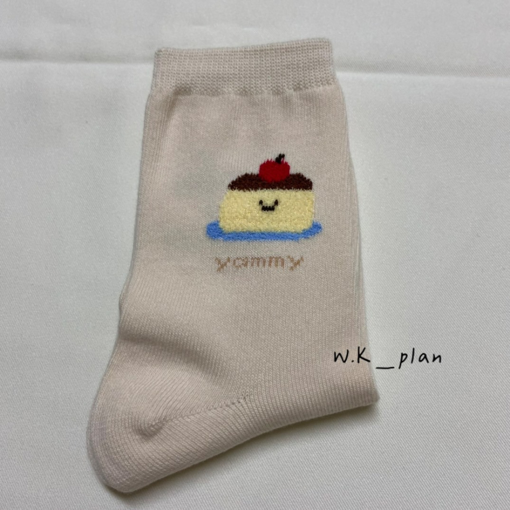 【W.K】蛋糕中筒襪-細節圖2