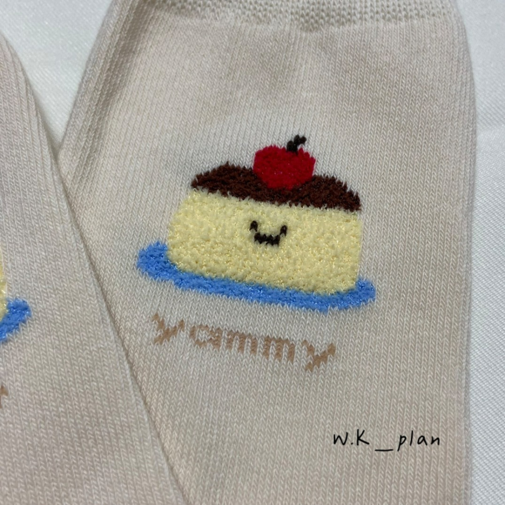 【W.K】蛋糕中筒襪-細節圖3