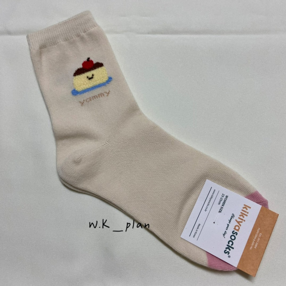 【W.K】蛋糕中筒襪-細節圖4