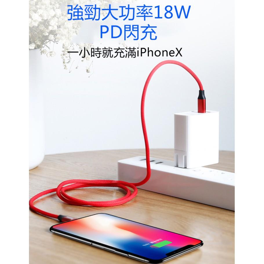 倍思BASEUS 數據線 Type-C 轉 Lightning PD閃充 藝紋系列 傳輸線 快充線 充電線 系統兼容-細節圖9