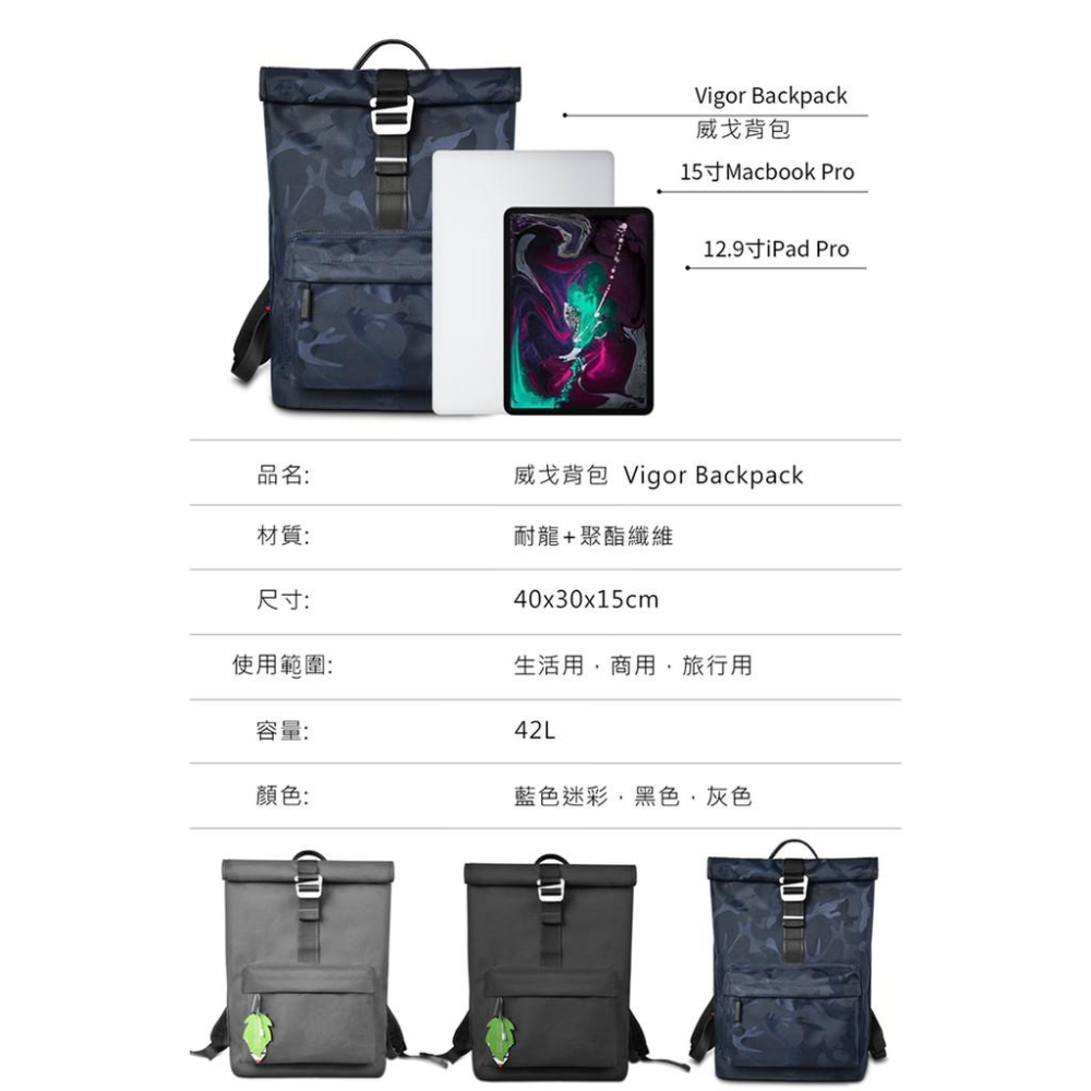 Wiwu vigor outlet backpack