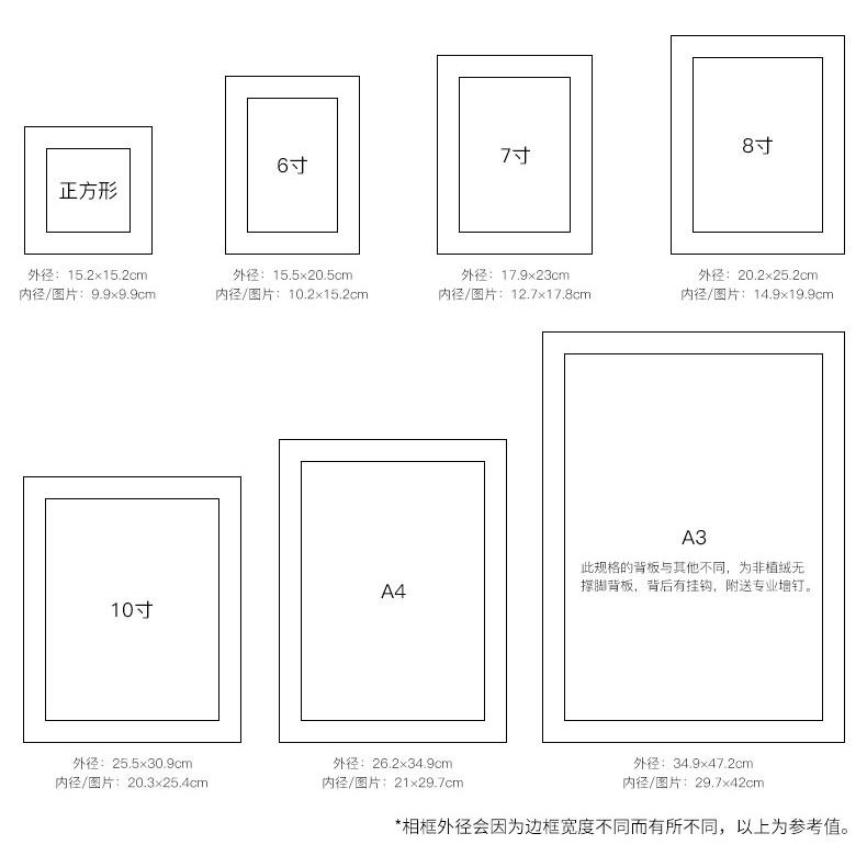 北歐相框 兒童相片框 照片框 牆壁 桌面擺飾 掛件-細節圖6