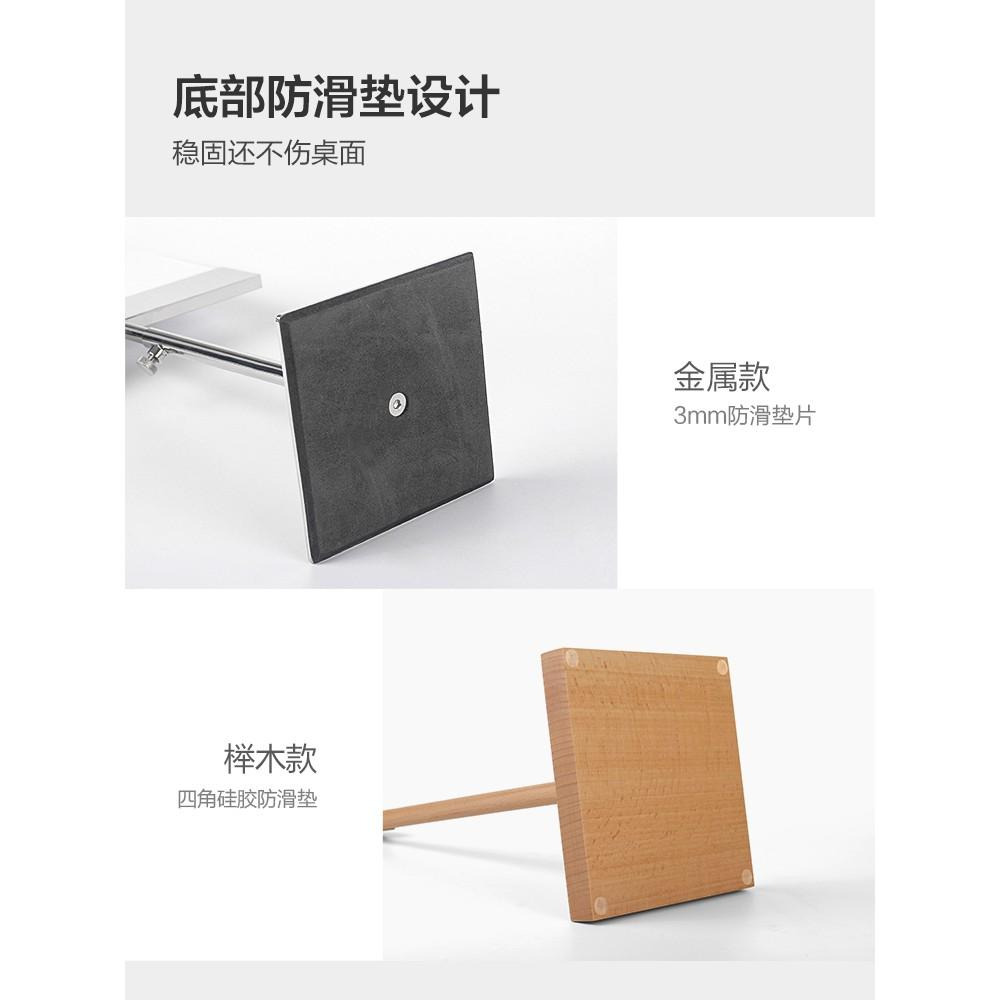 A4壓克力展示架 立架 促銷價格 展示牌 書店 不銹鋼展架 桌面立架 服裝蛋糕店 小廣告牌 雙面立架-細節圖5