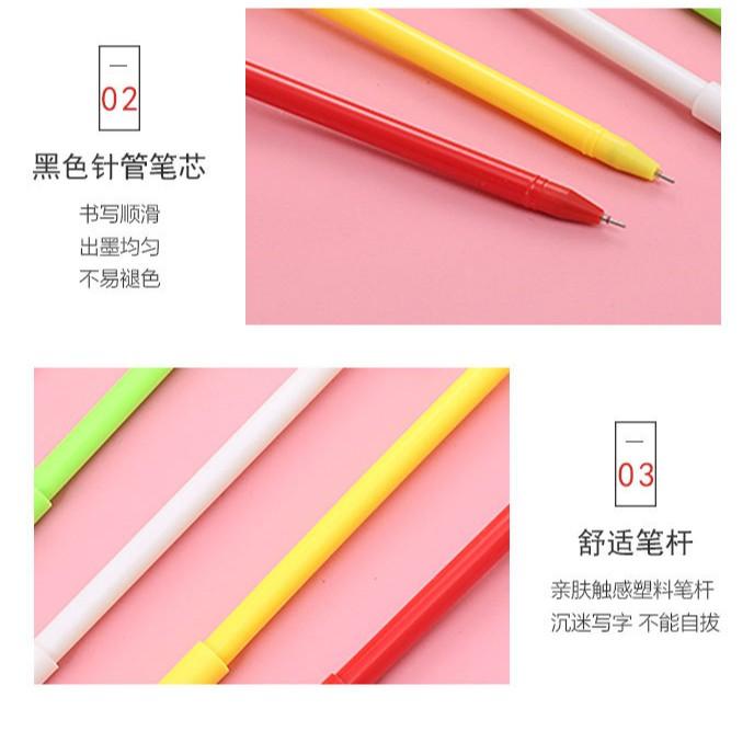 新款卡通聖誕中性筆 創意學習文具學生水性筆 可愛聖誕節/萬聖節獎品禮物-細節圖4