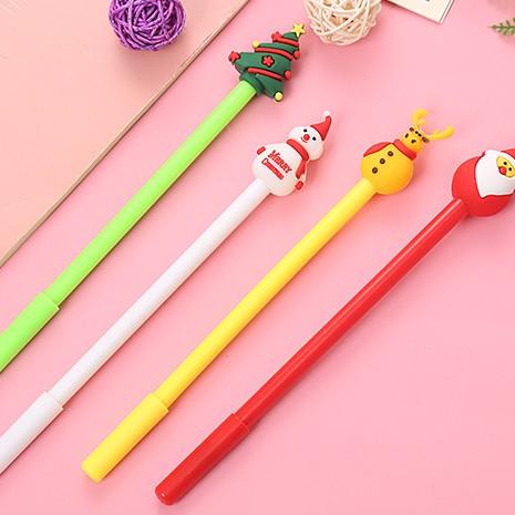 新款卡通聖誕中性筆 創意學習文具學生水性筆 可愛聖誕節/萬聖節獎品禮物-細節圖5