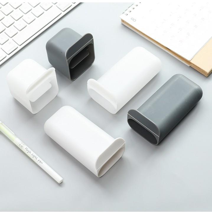 2021 創意 壁掛 黏貼 收納 整理盒 小清新 學生桌面 筆筒 多功能 螢幕 電腦使用 文具雜物收納盒-細節圖5