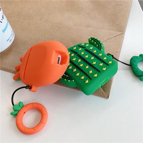 AirPods 1代/2代 耳機保護套 胡蘿蔔造型-細節圖5