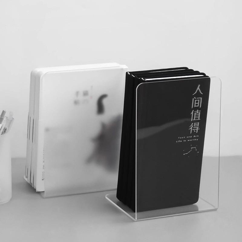 透明壓克力L型書架 書立 繪本 擺臺 有機玻璃 相冊 陳列架 書店 夾書架 櫥窗 百貨 咖啡店-細節圖3