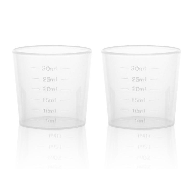30ml量杯帶刻度 塑料 小漏斗環保材質 ，純露分裝化妝瓶分裝工具 調料瓶 DIY達人 專用-細節圖5