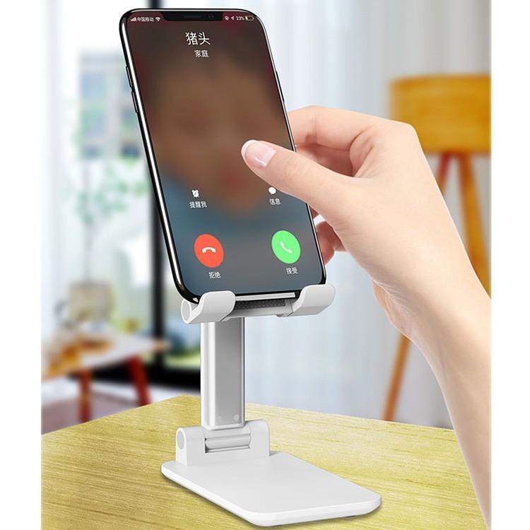 2020新款促銷 桌面手機平板摺疊支架 隨身 直播 追劇通用 金屬伸縮懶人支架 視訊會議 辦公多頭進行-細節圖2
