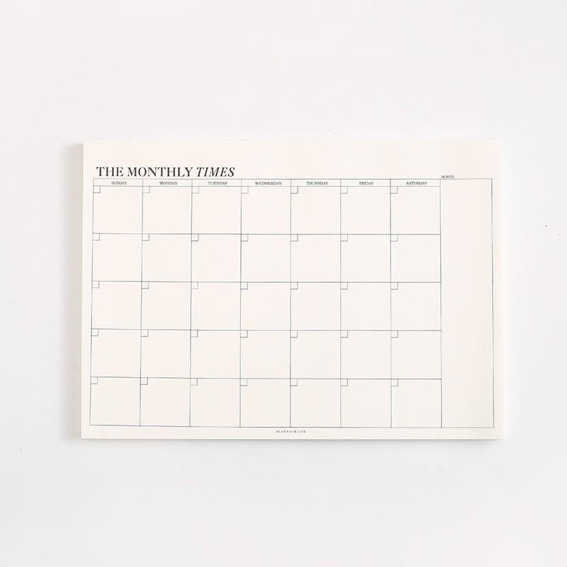 賣家神器 簡約商務日計劃本 可撕記事本 辦公 日程本 隨身中號 備忘錄-細節圖7