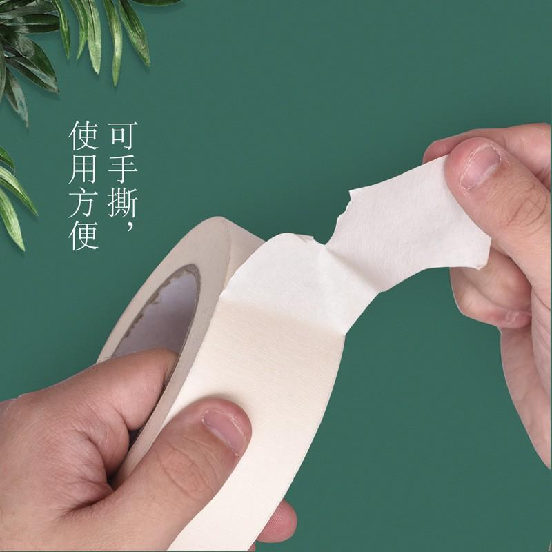 白色/米黃 美術 紙膠帶 汽車噴漆 裝修 油漆 水彩 插畫 漫畫 室內設計牆貼 遮蔽 膠帶 不留殘膠 啊撕 好撕好撕~-細節圖3