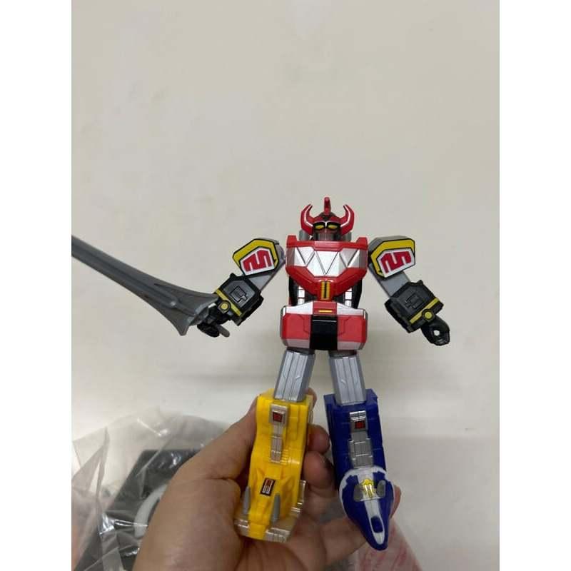 二手Power Rangers金剛戰士 VHS錄影帶包裝 大獸神 Dino Megazord 恐龍戰隊 7吋 孩之寶-細節圖3