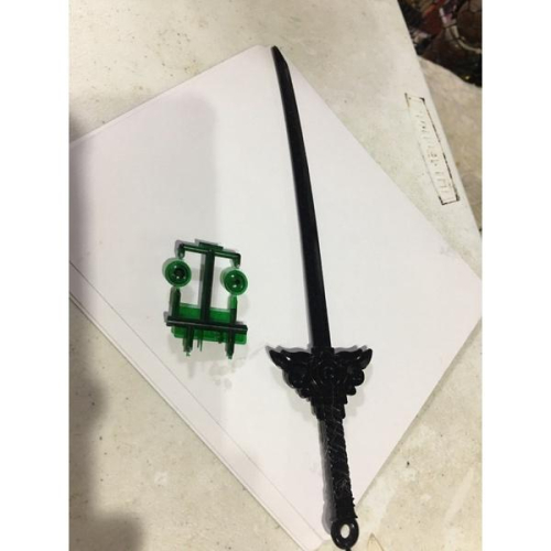 五星戰隊 DX 大連王 黑色翻模劍含綠珠