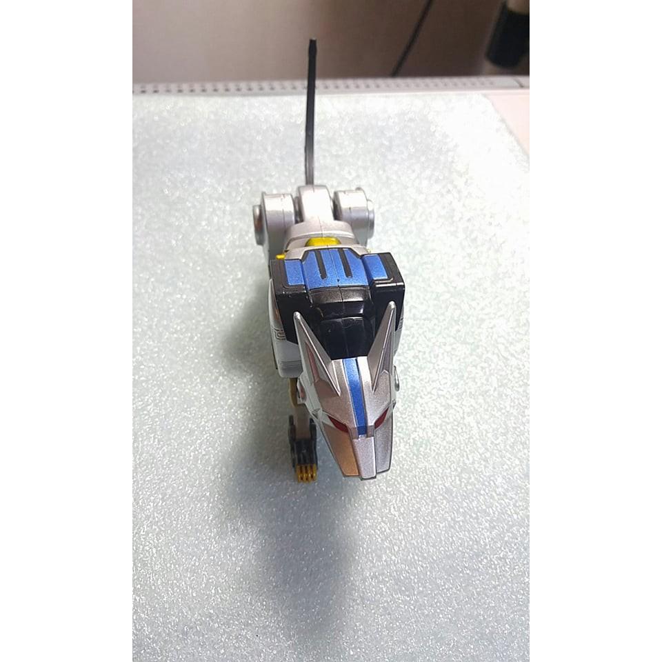 百獸戰隊 日版DX 合金腳掌及肩標 銀狼王-細節圖2