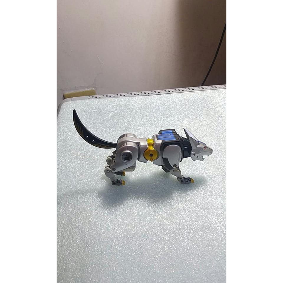 百獸戰隊 日版DX 合金腳掌及肩標 銀狼王-細節圖3