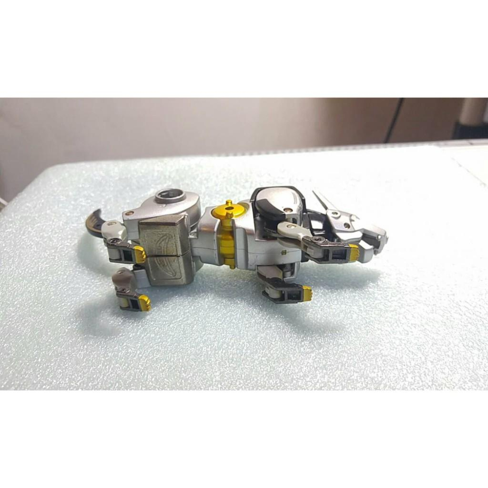 百獸戰隊 日版DX 合金腳掌及肩標 銀狼王-細節圖4