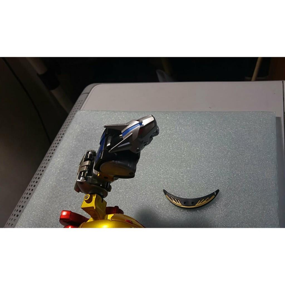 百獸戰隊 日版DX 合金腳掌及肩標 銀狼王-細節圖6