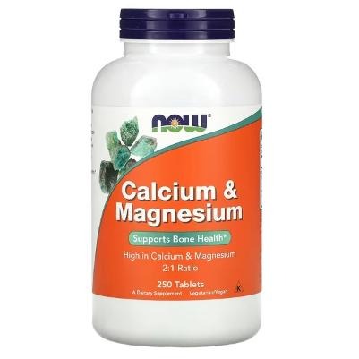 美國代購 Now 鈣+鎂 鈣 鎂 鈣片 Calcium Magnesium 250片