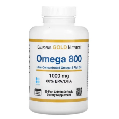美國代購 iherb California Gold Nutrition omega 800 80%r TG 頂級魚油
