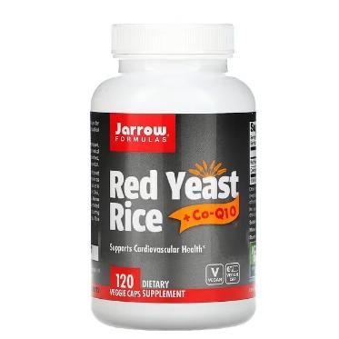 美國代購 Jarrow Formulas, 紅麴 +輔酶 Q10，120 粒素食膠囊-細節圖2