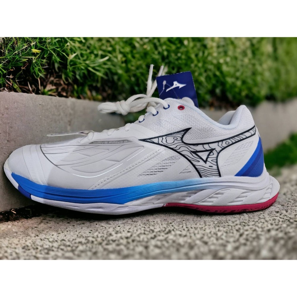 ☄︎山水澐游體育☄︎  美津濃MIZUNO WAVE FANG 2 寬楦羽球鞋 71GA231330 羽球鞋-規格圖3