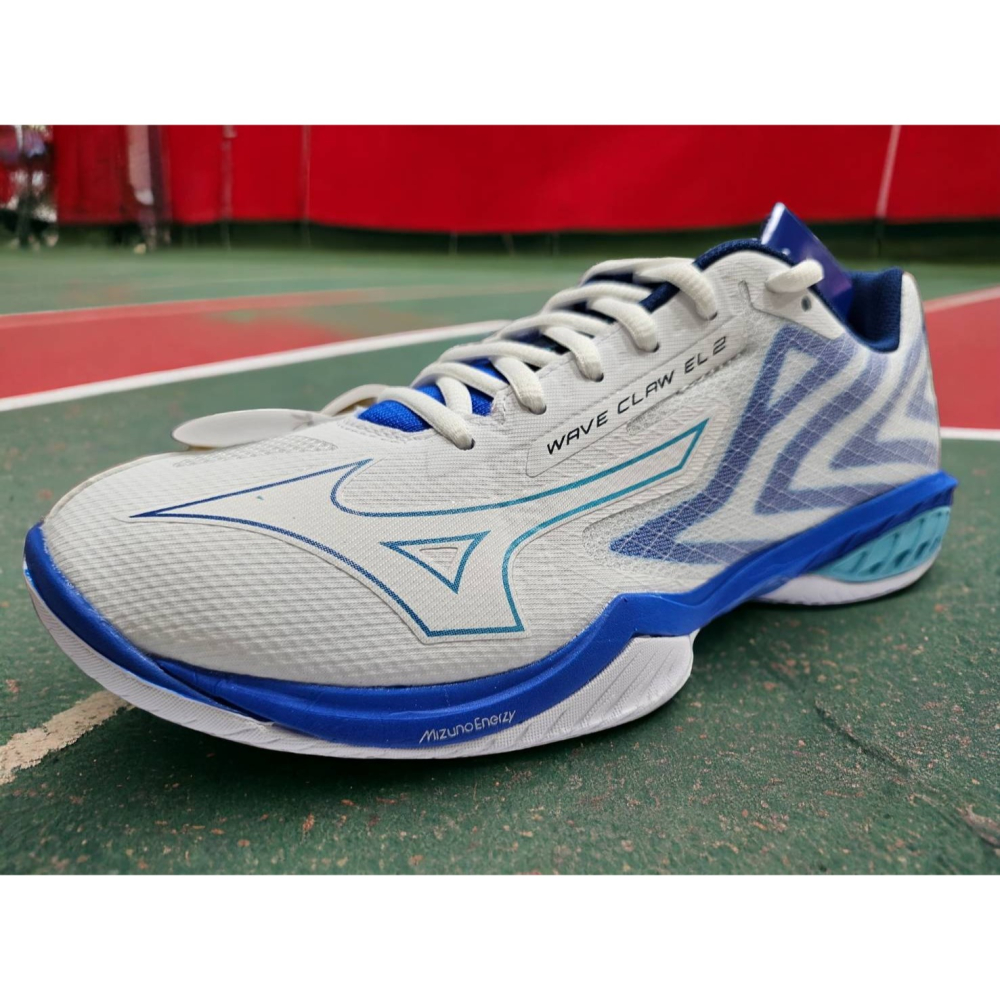 ☄︎山水澐游體育☄︎ 美津濃MIZUNO WAVE CLAW EL 2_71GA228052 輕量羽球鞋-細節圖2