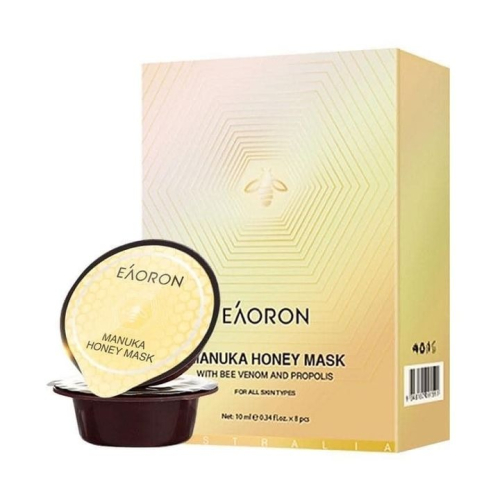 現貨區1-5-C2305193-澳洲 EAORON 蜂毒面膜 8入+柔軟的矽膠頭勺子-現貨1盒