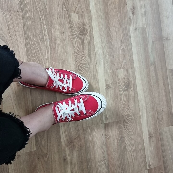 ST14981-現貨25公分一雙-FILA這雙懶人必備的帆布穆勒鞋-細節圖4