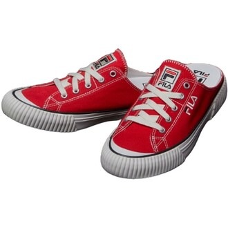 ST14981-現貨25公分一雙-FILA這雙懶人必備的帆布穆勒鞋-細節圖7