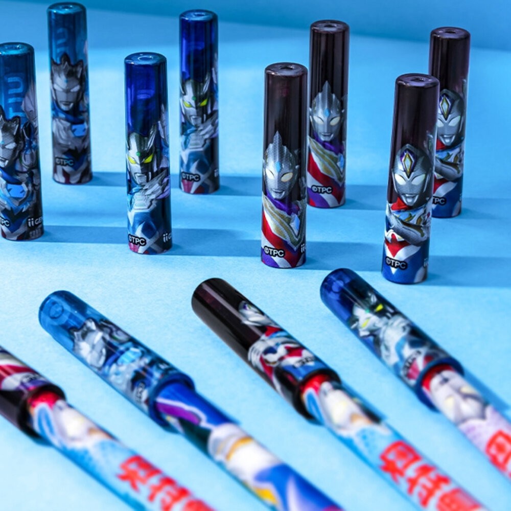 三麗鷗 超人力霸王 庫洛米 怕洽狗 卡通 通用筆蓋 防鉛筆盒髒 筆蓋 筆套 筆帽 三角鉛筆 三角鉛筆可用 鉛筆延長-細節圖3